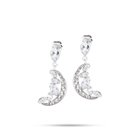 Orecchini Morellato Donna Luna in Acciaio Zirconia SAIZ10 - SAIZ10